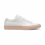 Common Projects Original Achilles Low White Pink Sneakers